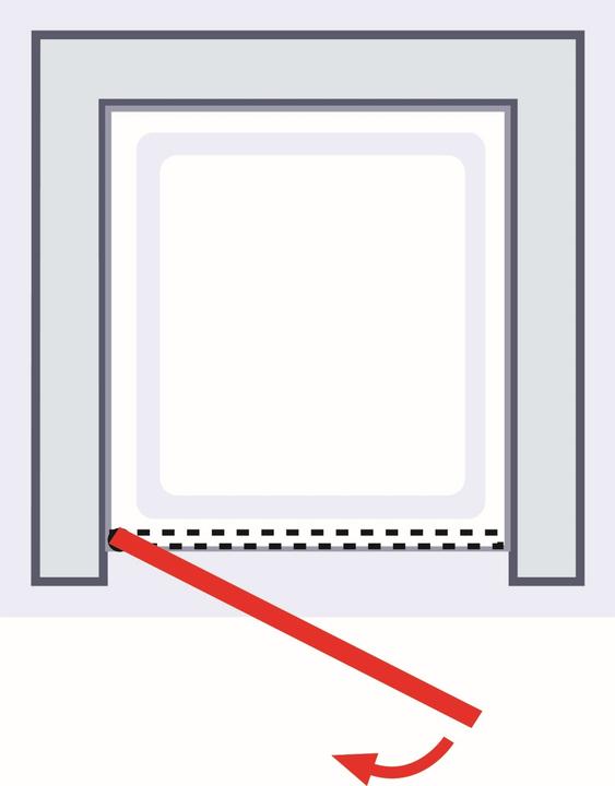 Produktbild Schulte Duschtür in Nische Sunny (80 cm, 180 cm)