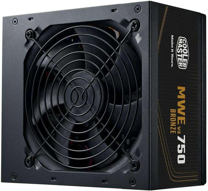 Actual product image Cooler Master CooMas MWE 750 V3 Black (750 W)
