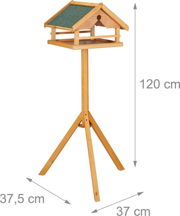 Actual product image Relaxdays Birdhouse