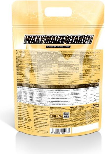 Produktbild IronMaxx Waxy Maize Starch (Neutral, 1 Stk., 2000 g)