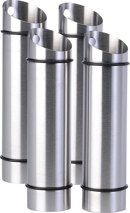 Actual product image Rosenstein & Söhne Set of 4 stainless steel water evaporators for radiators