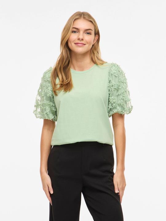 Immagine prodotto Vila VONESCA Rundhals Oberteil mit kurzen Ärmeln (S)