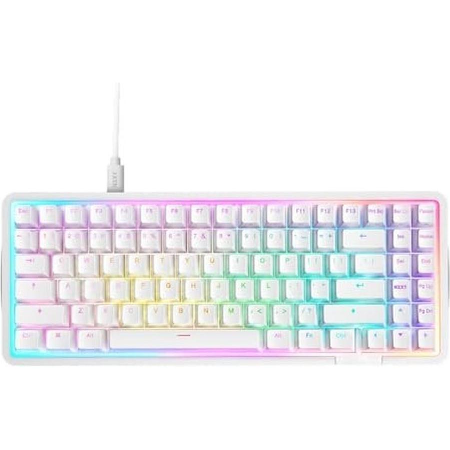 NZXT FUNCTION Elite MiniTKL White (US) (KB-101NW-US) (US), Tastatur, Weiss