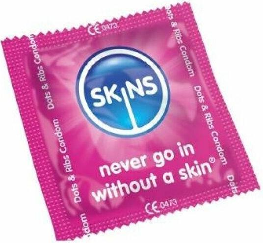Skins CONDOMS DOTS & RIBS BAG 500 UDS (500 Stk.)