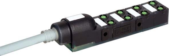Produktbild Murr Elektronik 8000-88010-3571000 Sensor/Aktorbox passiv M8-Verteiler mit Kuns