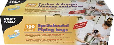 Papstar Poche à douille (Poche à douille, 1800 ml)
