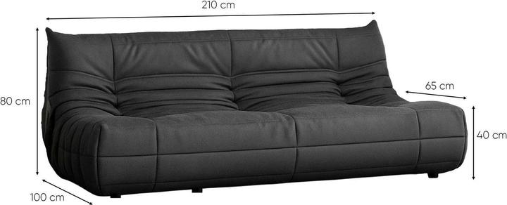 Produktbild Atelier del Sofa Bocek Three Seat Sofa (3-Sitzer)