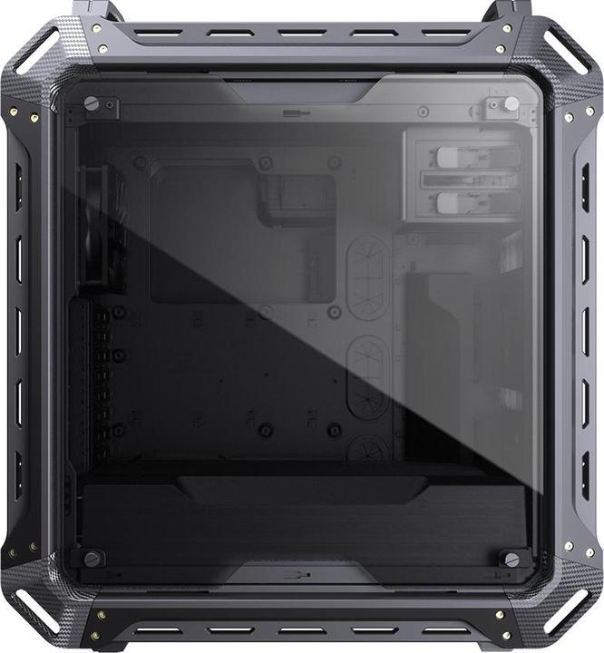 Actual product image Cougar Case Panzer Max G Full tower easily moddable 1 pcs of 120 mm fans non LED tempred glass panel (ATX, mATX, Mini-ITX, SSI CEB)