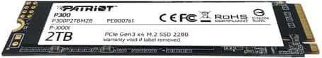 Actual product image Patriot P300 (2000 GB, M.2 2280)