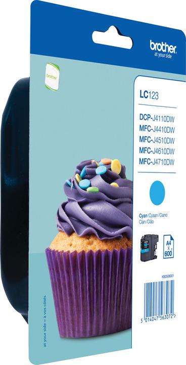 Actual product image Brother Lc-123c (C)