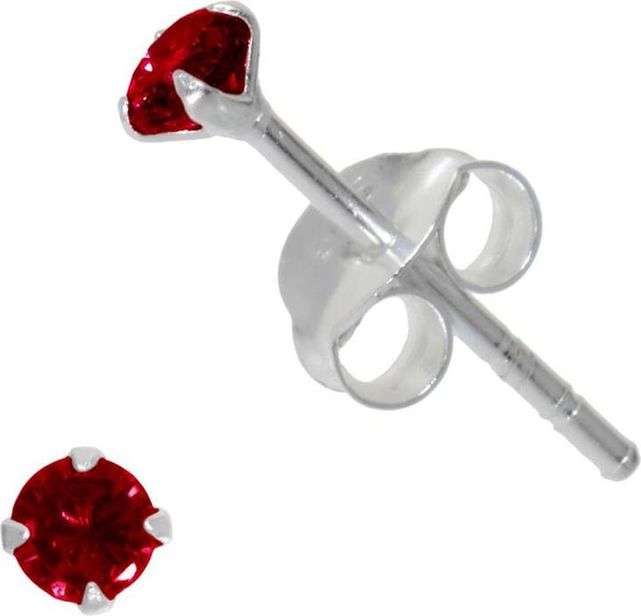 Image du produit Bijouteria Clous d'oreille (Zircone, Argent 925)