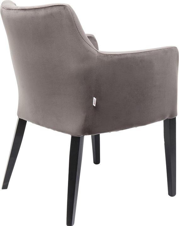 Produktbild Kare Design Armlehnstuhl Black Mode Velvet Grau