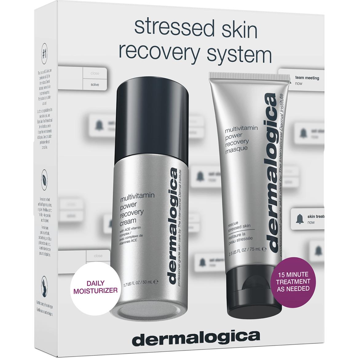 Dermalogica, Set regalo bellezza, Multivitamin Power - Stressed Skin Recovery System (Set per la cura del viso)