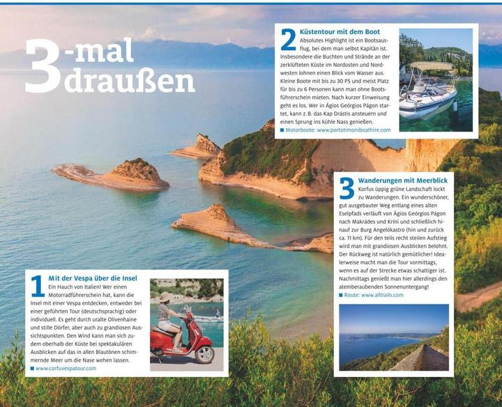 Image du produit Adac Reiseführer Korfu Lefkada Ithaka Kefalonia Zakynthos (Allemand, Klio Verigou, 2024)