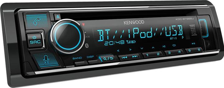 Image du produit Kenwood KDC-BT665U Autoradio met Amazon Alexa voice service.