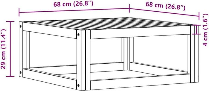 Image du produit vidaXL Couchtisch