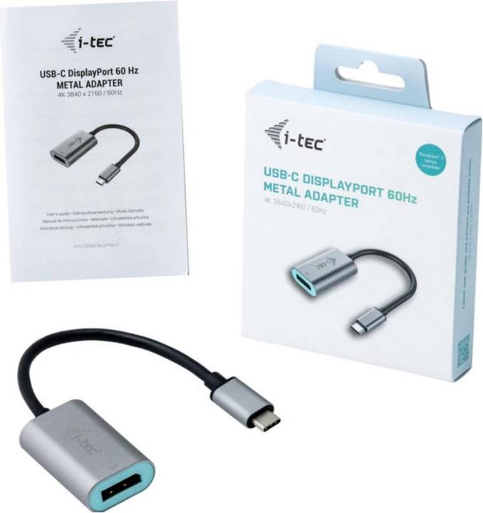 Produktbild i-tec USB-C zu (DP, 3 cm)