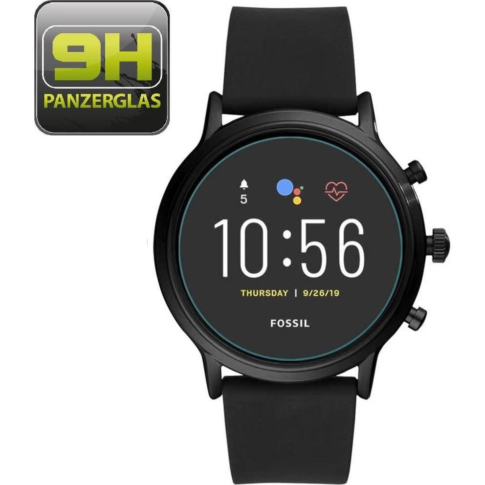 Protectorking 6x echtes Tempered 9H Panzerhartglas 3D KLAR, Smartwatch Schutzfolie, Transparent