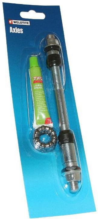 Weldtite Solid rear wheel axle with grease and ball cage