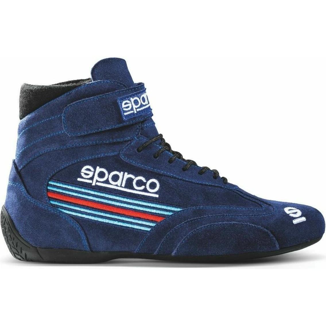 Sparco Blau Motorsportschuhe, Martini Racing Rennschuhe Top (43)