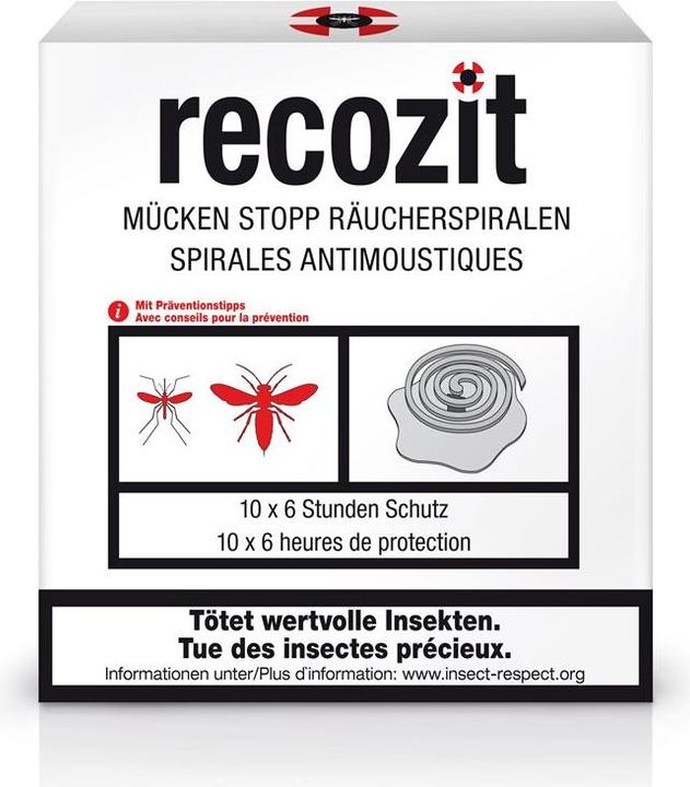 Actual product image Recozit Mosquito stop incense coils .
