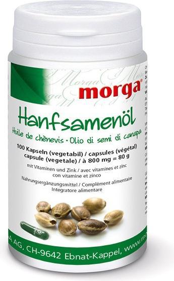 Produktbild Morga Hanfsamenöl Vegicaps (1 Stk., Kapseln, 80 g)