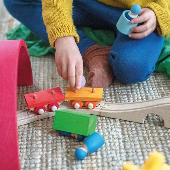 Produktbild Grimm's Bauspiel Holzzug