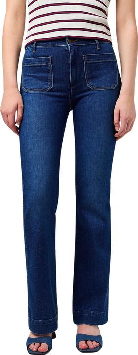 Actual product image Wrangler 's dark wash flared jeans (W31/L32)