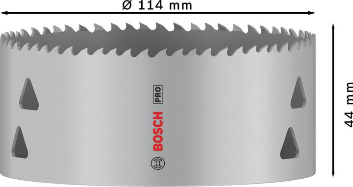 Productafbeelding Bosch Professional Zubehör PRO Multimateriaal gatenzaag, 114 mm, met schroefdraad (114 mm)