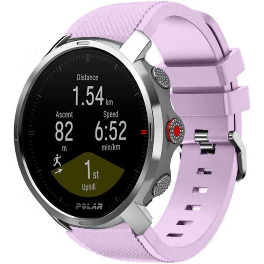 Strap-it Silikonarmband (Silikon, Grit X), Uhrenarmband, Violett