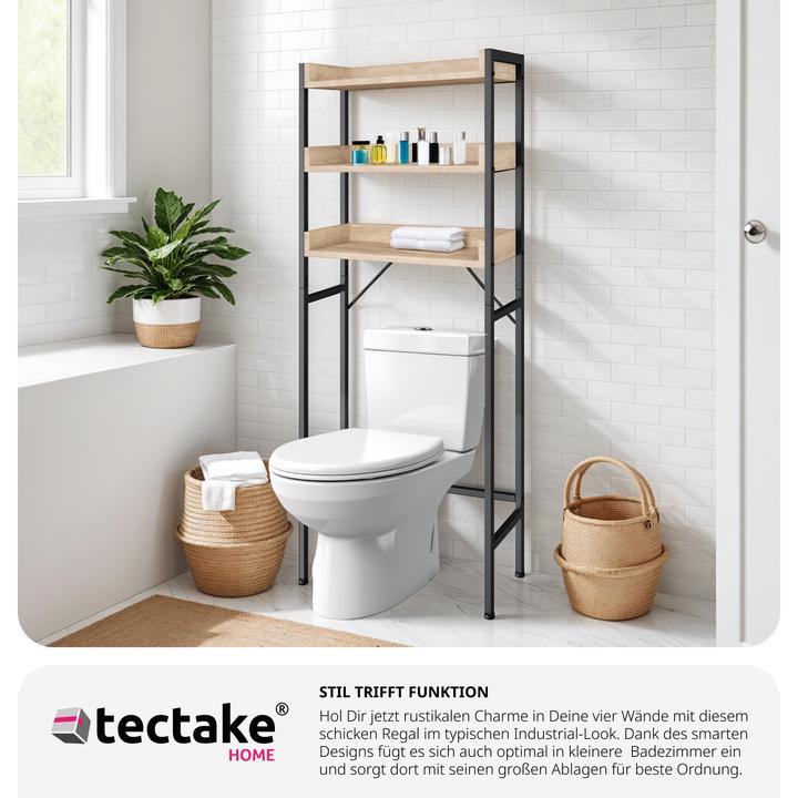 Produktbild tectake Seattle (67 x 25 x 165.5 cm)