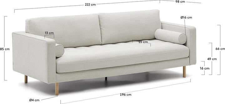 Produktbild Kave Home Debra (3-Sitzer)