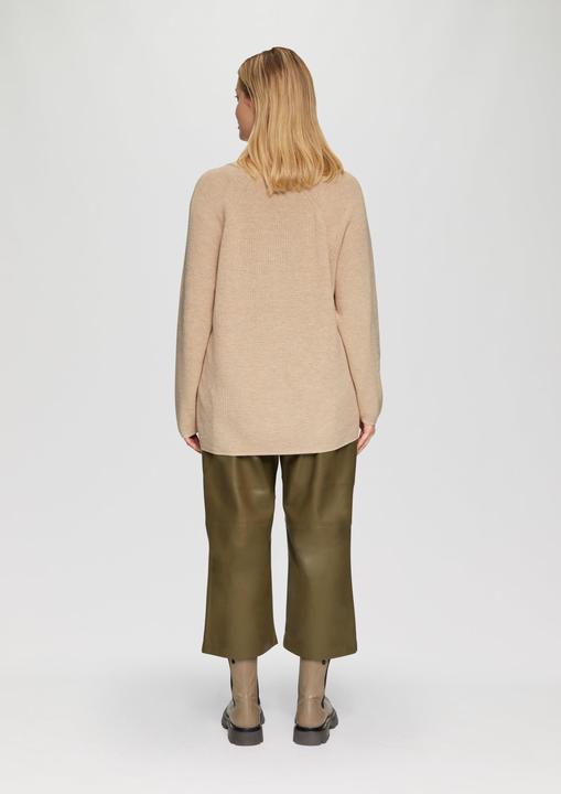 Produktbild S.Oliver Strickpullover Strickpullover mit V-Ausschnitt im Relaxed Fit (54)