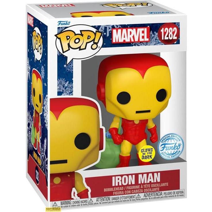 Thumbnail - Funko Marvel POP! & Tee Vinyl Figur & T-Shirt Set Iron Man(GW) Grösse L