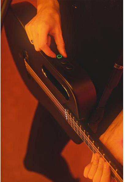 Actual product image Lava Music Guitar Me Air 36 inch Space Black (Acoustic guitar, High pressure laminate (HPL))