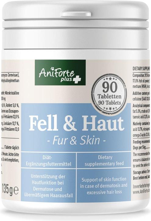AniForte plus Fell & Haut. (Adult, 90 Stk., 135 g)