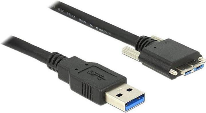 Actual product image Delock USB3.0 cable, 2m, A-MicroB (2 m, USB 3.2 Gen 1)