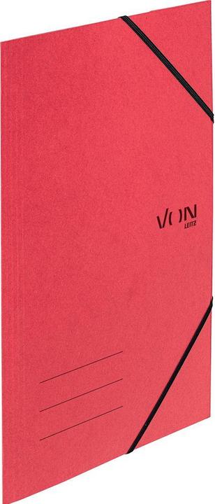 Immagine prodotto von Cartella con elastico A4, rosso, 5 pezzi (A4, 5x)