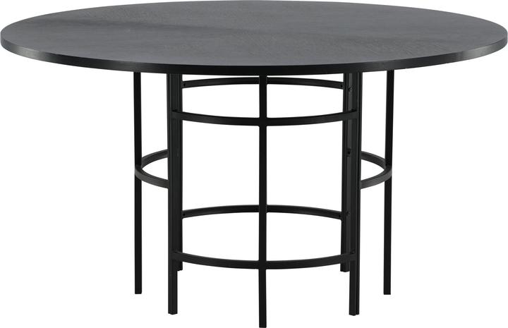 Furniture Fashion Table de salle à manger Copenhagen (74 x 140 x 140 cm)