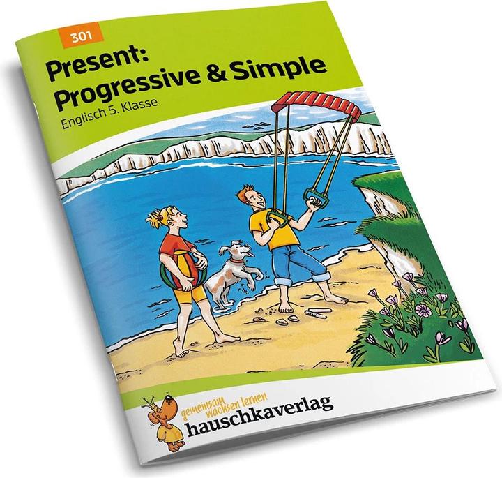 Actual product image Present: Progressive & Simple Englisch 5. Klasse (German, Ludwig Waas, Martina Knapp, Rainer Thiele, 2022)