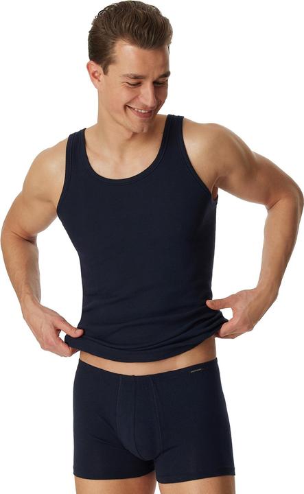 Image du produit Schiesser Lot de 2 Cotton Essentials maillots de corps à fines côtes / débardeurs (6, L)