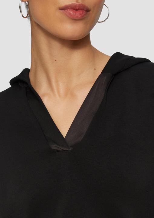 Immagine prodotto S.Oliver Sweatshirt Kapuzenshirt aus Sweat mit Satin-Details (36)