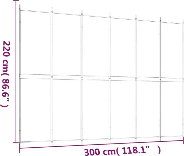 Immagine prodotto vidaXL Raumteiler