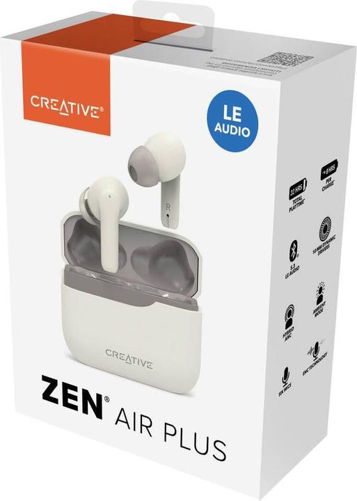 Immagine prodotto Creative Zen Air Plus (ANC, 32 h, Senza fili)