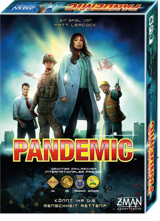 Actual product image Asmodée Pandemic (German)