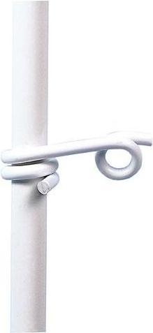 Actual product image Corral Plastic post, white, 158 cm, with step