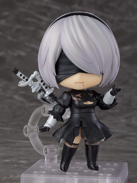 Actual product image Square Enix NieR:Automata Nendoroid Actionfigur 2B (YoRHa No.2 Type B) 10 cm