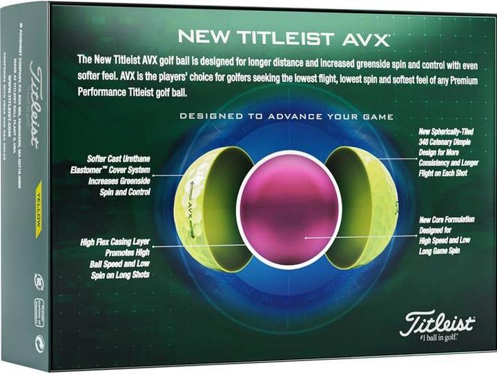 Immagine prodotto Titleist AVX giallo (22)