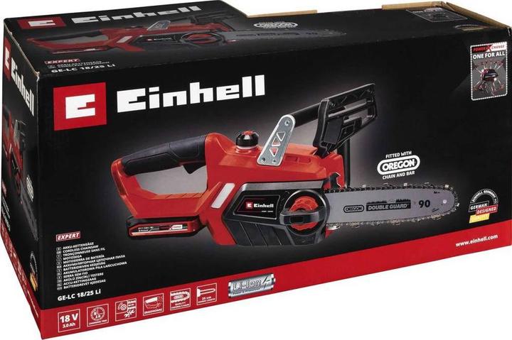 Actual product image Einhell GE-LC 18 Li Kit (Battery chain saw)