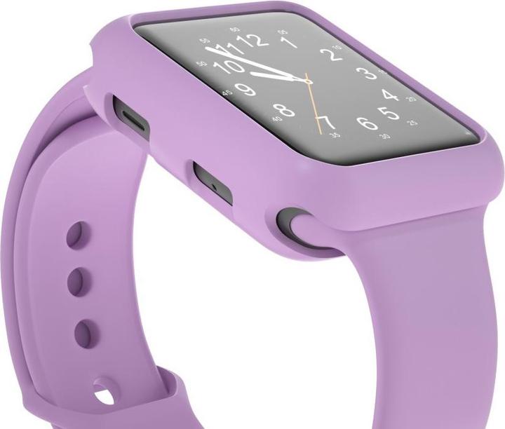 Actual product image Cover-Discount Apple Watch 42mm - Rubber Protection Case purple